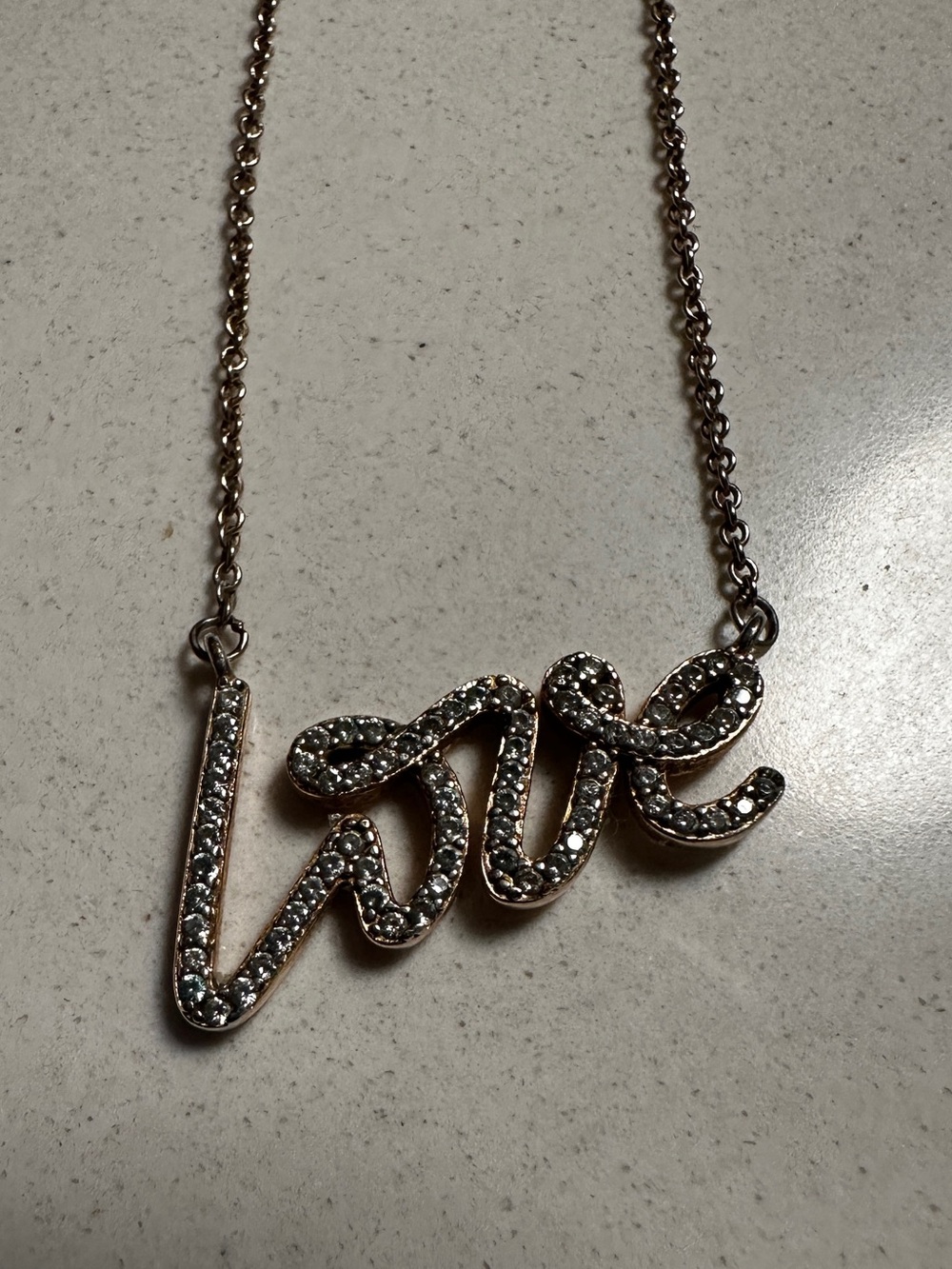 Tiffany & Co. Paloma's Graffiti Love Pendant Necklace 18K Yellow Gold/Diamonds - Picture 11 of 12